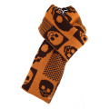 Lady Fashion Skull Pattern Knitted Scarf Winter Scarf (SK113)